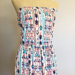 NWOT multicolored maxi dress